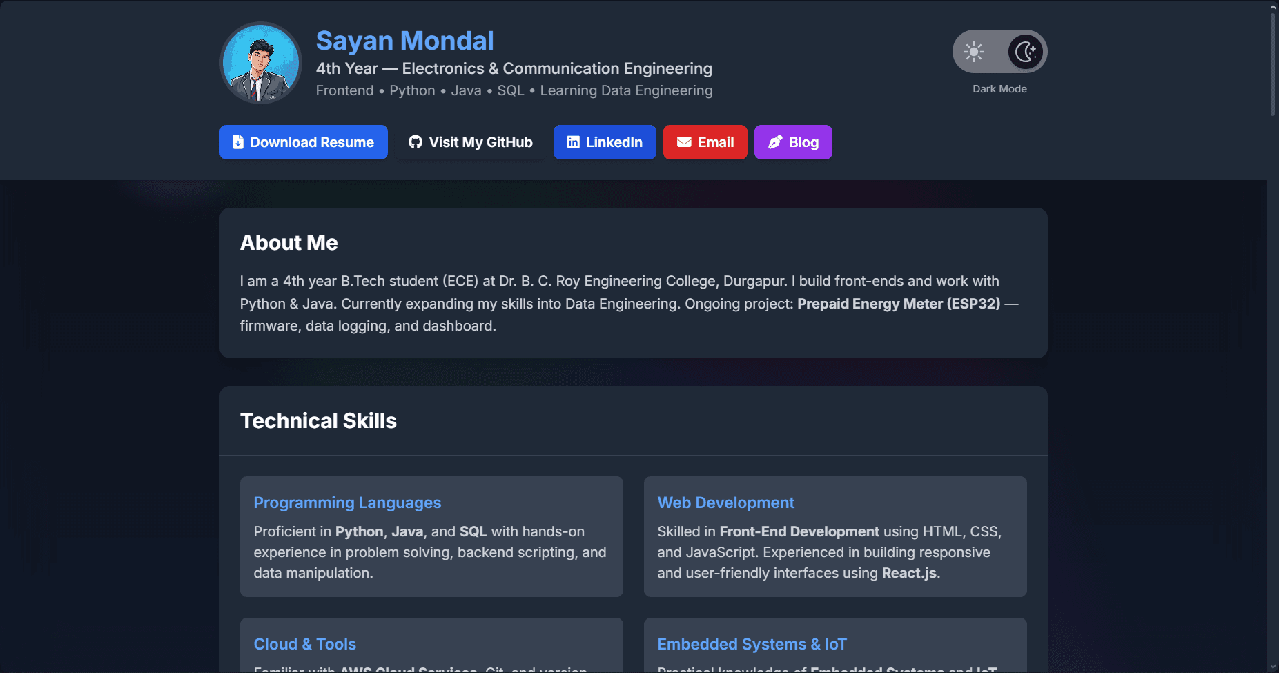 Personal Portfolio